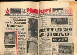 Milliyet Halk Gazetesi 6 Şubat 1968 - AP Yeni Kanun Getirmek Yerine 2 Yıl Önce Verdiği Tasarıya Döndü GZ67932 - 1