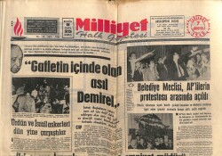 Milliyet Halk Gazetesi 7 Ağustos 1968 - Kürtler Sofyada Propaganda Yaptı GZ70465 - 1