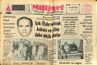 Milliyet Halk Gazetesi 7 Ağustos 1978 - Niğde Cezaevinde Ayaklanmayı Demirele Yumruk Atan Ünsal Yönetiyor GZ118584 - 1