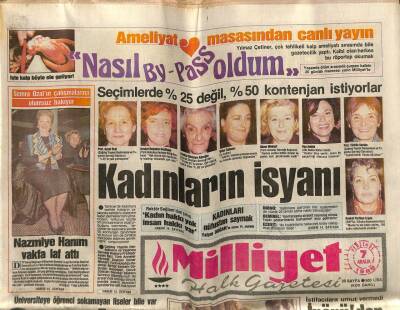 Milliyet Halk Gazetesi 7 Aralık 1989 - Fransızlara Bir Çimento Fabrikası Daha Sattık GZ62802 - 2