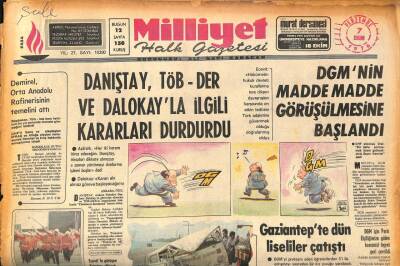 Milliyet Halk Gazetesi 7 Ekim 1976 - Birleşen 1200 Çiftçi Fabrika Kuruyor GZ86010 - 1