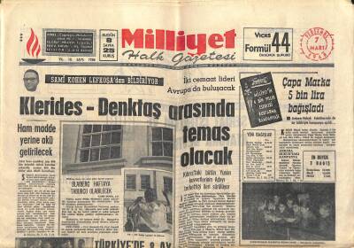 Milliyet Halk Gazetesi 7 Mart 1968 - Ulvi Yenal Ameliyatların Bizde Yapılmasına Taraftarım GZ118167 - 1