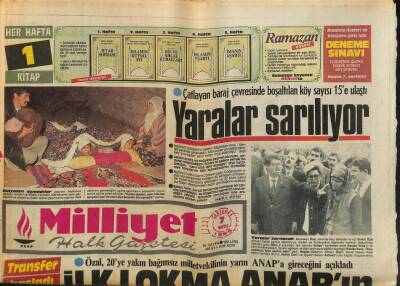 Milliyet Halk Gazetesi 7 Mayıs 1986 - Özal , 20ye Yakın Bağımsız Milletvekilinin Yarın ANAPa Gireceğini Açıkladı GZ83691 - 1