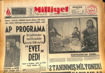 Milliyet Halk Gazetesi 7 Nisan 1971 - Ünlü Sanatçı Stravinski Öldü GZ87026 - 1