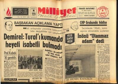 Milliyet Halk Gazetesi 8 Aralık 1965 - Amerikada İskonto Haddi Yükseltildi GZ79095 - 1