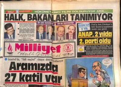 Milliyet Halk Gazetesi 8 Aralık 1985 - Gina Futbolcuyla Evleniyor GZ83741 - 1