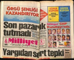 Milliyet Halk Gazetesi 8 Eylül 1992 - Kapadokyayı Kurtarın GZ62785 - 1