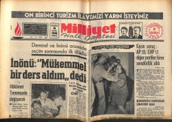 Milliyet Halk Gazetesi 8 Haziran 1966 - Zeki Müren Revü Kurdu - Madanoğlu Kontenjan Senatörü Oldu GZ121484 - 1
