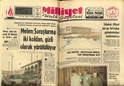 Milliyet Halk Gazetesi 8 Mart 1976 - Aksaray Üst Geçidi Halkın da Yardımıyla Dün Açıldı - İran , 30 Milyon Dolar Kredi Veriyor GZ118828 - 1