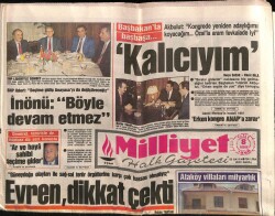 Milliyet Halk Gazetesi 8 Nisan 1990 - İstanbul Elektriksiz Kaldı Sabotaj Mı ? GZ69695 - 1