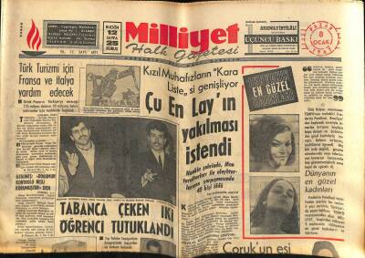 Milliyet Halk Gazetesi 8 Ocak 1967 - Karadeniz Bakır Tesislerini , Etibank İle Türksan Kuracak GZ74446 - 1