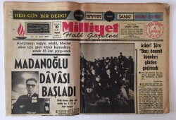 Milliyet Halk Gazetesi 8 Şubat 1973 - Anayasa Değişikliği Mecliste Görüşülüyor GZ11405 - 1
