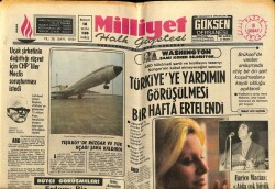 Milliyet Halk Gazetesi 8 Şubat 1976 - Enrico Macias Ajda Pekkan Çok Büyük Şarkıcı GZ70533 - 1