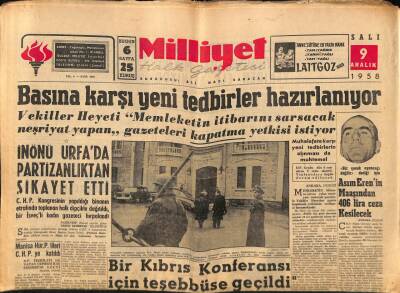 Milliyet Halk Gazetesi 9 Aralık 1958 - Radyo İdaresi İle Sanatkarlar Arasında İhtilaf GZ82943 - 1