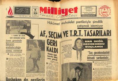Milliyet Halk Gazetesi 9 Aralık 1965 - Başbakan Dış Gezilerin Azaltılmasını İstedi GZ79096 - 1