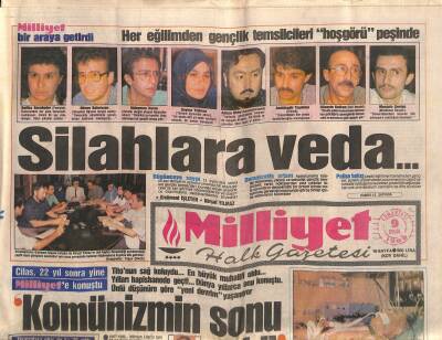 Milliyet Halk Gazetesi 9 Eylül 1989 - Anadolu Liselerine Ek Liste - Naimden Dünya Rekoru GZ118431 - 1