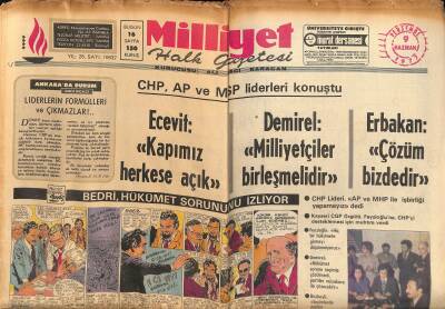 Milliyet Halk Gazetesi 9 Haziran 1977 - Başbakanlık Kupasını Beşiktaş Aldı - Rıhtım Caddesinin Bir Bölümüne Park Yapılacak GZ121601 - 1