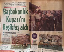Milliyet Halk Gazetesi 9 Haziran 1977 - Başbakanlık Kupasını Beşiktaş Aldı - Rıhtım Caddesinin Bir Bölümüne Park Yapılacak GZ121601 - 2