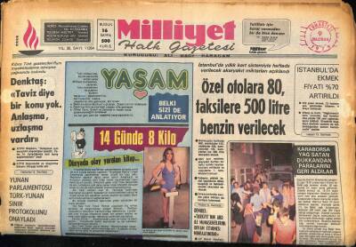 Milliyet Halk Gazetesi 9 Haziran 1979 - Sümerbankın 15 İşyerinde Dün Grev Başladı GZ85601 - 1