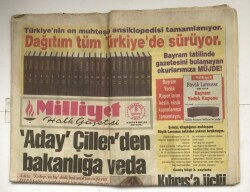 Milliyet Halk Gazetesi 9 Haziran 1993 - Doğan Holding Halka Açıldı GZ5990 - 2