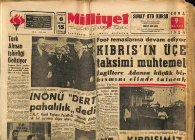 Milliyet Halk Gazetesi 9 Mayıs 1958 - Türk Alman İşbirliği Gelişiyor GZ76109 - 1