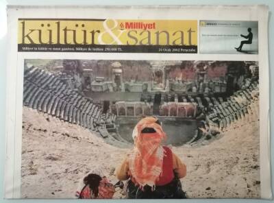 Milliyet Kültür-Sanat Gazetesi 14 Ocak 2002 Memleketim Türkiyeden İnsanlar -GZ33465 - 1