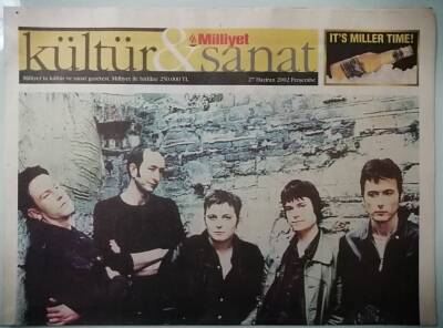 Milliyet Kültür-Sanat Gazetesi 27 Haziran 2002 Abdülhamid Düşerken -GZ37174 - 1