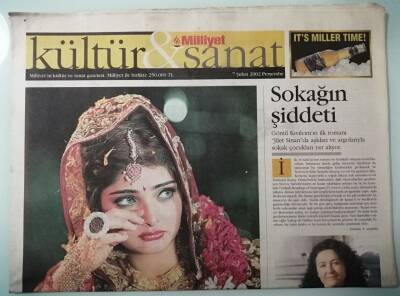 Milliyet Kültür-Sanat Gazetesi 7 Şubat 2002 Levent Kurca Kuş Dili Mi Konuşacağım -GZ33469 - 1