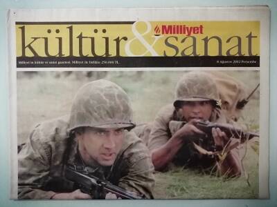 Milliyet Kültür-Sanat Gazetesi 8 Ağustos 2002 Hepimize Yetecek Kadar Alkış Var -GZ14941 - 1