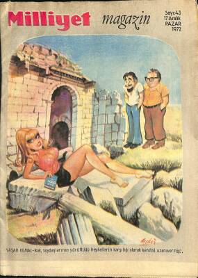 Milliyet Magazin Dergisi 17 Aralık 1972 - Hukuk Mektebinden Evkafta Memuriyete NDR77426 - 1