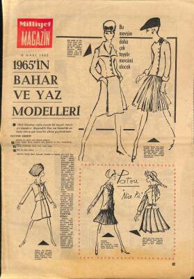 Milliyet Magazin Dergisi 18 Mart 1965 - Zehir Hafiye Çizgiromanı NDR69245 - 1