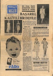 Milliyet Magazin Dergisi 18 Nisan 1965 - Zehir Hafiye Çizgiromanı NDR69238 - Gökçekoleksiyon