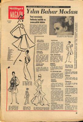 Milliyet Magazin Dergisi 2 Mart 1965 - Zehir Hafiye Çizgiromanı NDR69242 - 1
