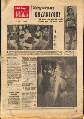 Milliyet Magazin Dergisi 3 Mart 1965 - Zehir Hafiye Çizgiromanı NDR69243 - 1
