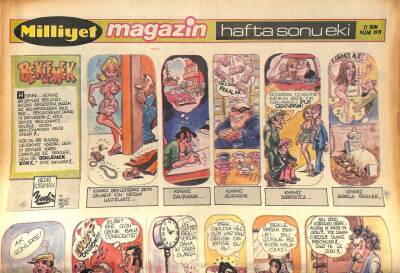 Milliyet Magazin Hafta Sonu Eki 21 Ekim 1979 - Feri Cansel Peşpeşe 2 Film Çevirecek GZ86686 - 1