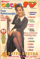 Milliyet Oscar TV Dergisi 22-28 Ocak 1994 Sayı : 68 - Nükhet Duru Çok Dertli... NDR89172 - Gökçekoleksiyon