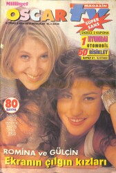 Milliyet Oscar TV Magazin Dergisi 30 Temmuz - 5 Ağustos Sayı: 95 - Gönül Yazar, Gülben Ergen Şıklık Yarışı - Ekranın Çılgın Kızları 