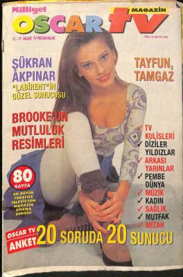 Milliyet Oscar Tv Sayı 62 11-17 Aralık - Defne Samyeli - Tayfun Tamgaz - Öldüren Ateş, Armand Assante - Fahriye Abla - Devlerin Öfkesi - Körebe NDR69020 - 1