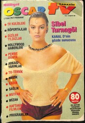 Milliyet Oscar Tv Sayı 651- 7 Ocak 1994 - Kapak Sibel Turnagöl - Levent Tülek - Binbir Yüzlü Adamlar, Levent Kırca ve Atilla Arcan - Van Damme Kartal NDR69018 - Gökçekoleksiyon