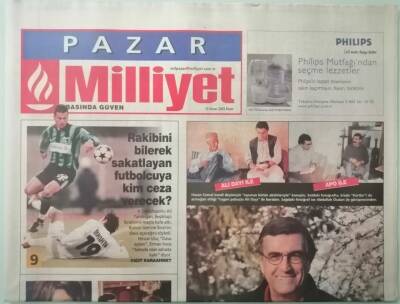 Milliyet Pazar Gazetesi 13 Nisan 2003 Azerbaycandan Bir Köroğlu Destanı -GZ37545 - 1
