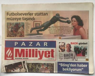 Milliyet Pazar Gazetesi 15 Eylül 2002 - Polis Eskisinin Kanlı İntikamı GZ3493 - 1