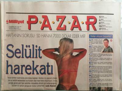 Milliyet Pazar Gazetesi 15 Haziran 1997 Susun Söz Nilüferde - GZ44208 - 2