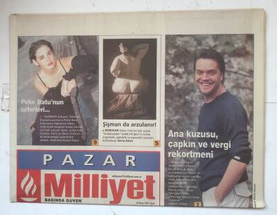 Milliyet Pazar Gazetesi 15 Nisan 2001 - 40 Yıllık Serüven GZ8072 - 1