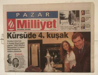 Milliyet Pazar Gazetesi 17 Mart 2002 - Kürsüde 4. Kuşak GZ7740 - 1