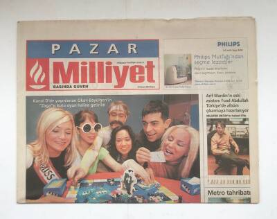 Milliyet Pazar Gazetesi 20 Nisan 2003 - Türkiyenin İlk Tüp Bebekleri 15ine Giriyor GZ8787 - 1