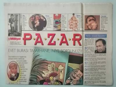 Milliyet Pazar Gazetesi 23 Kasım 1997 Kemanı Yedekte Duruyor GZ14872 - 1