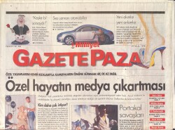 Milliyet Pazar Gazetesi 27 Eylül 1998 - Alevi Müziğinin Yükselişi - Jennifer Lopez'in Poposu Tartışmaya Açıldı GZ2978 - Gökçekoleksiyon