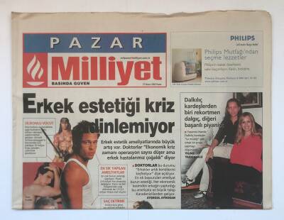 Milliyet Pazar Gazetesi 27 Nisan 2003 - Çetin Altan ve Deniz Baykalı Döven Adamın Öyküsü GZ8720 - 1