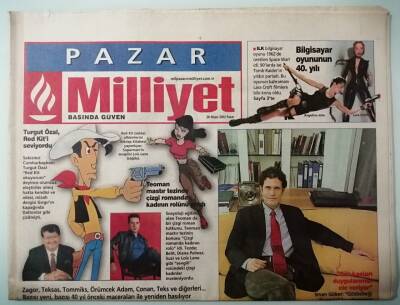 Milliyet Pazar Gazetesi 28 Nisan 2002 Kahramanlar Hala Süper -GZ33479 - 1