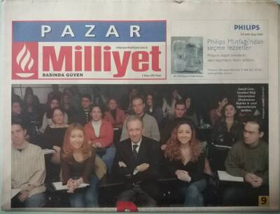 Milliyet Pazar Gazetesi 6 Nisan 2003 Nevra Serezli Ünlü Olmak Değil Mutluluk Önemli -GZ37537 - 1